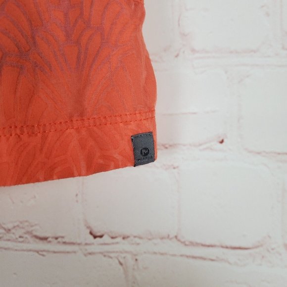 Merrell Skirt S Orange Athletic Cargo Mini Lightweight Hiking Lined Drawstring - Picture 5 of 10